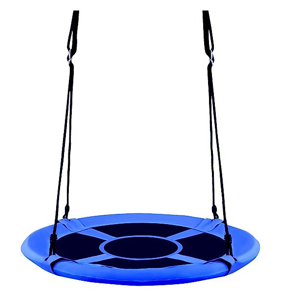 COSTWAY Nestschaukel Tellerschaukel Hängeschaukel, φ 100cm, günstig online kaufen