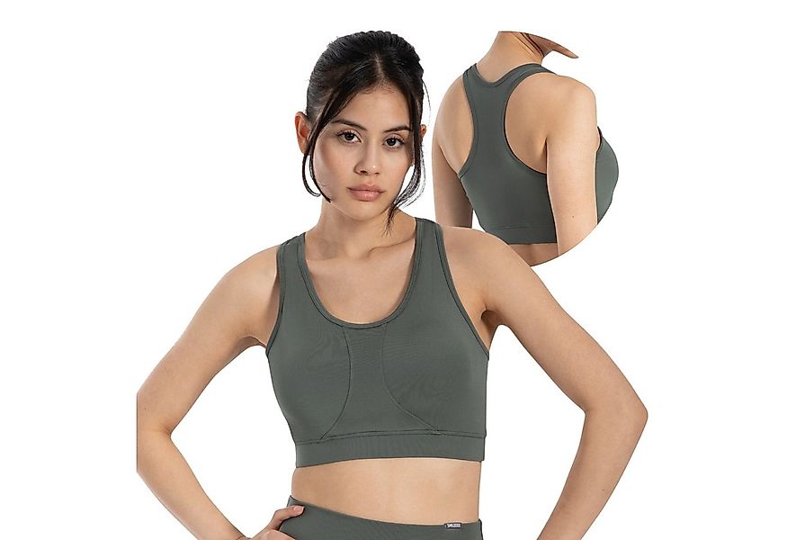 Smilodox Sport-BH Candace, Shaped Fit Bra Racerback, breites Unterbrustband günstig online kaufen
