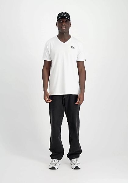 Alpha Industries T-Shirt "Basic V-Neck T-Shirt SL T-Shirt" günstig online kaufen