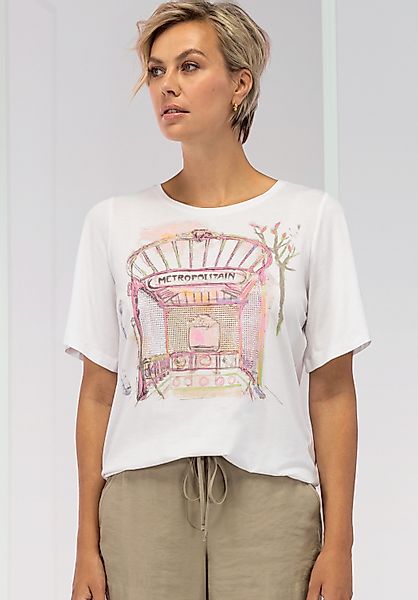 bianca Rundhalsshirt JANINE mit tollem Frontprint günstig online kaufen