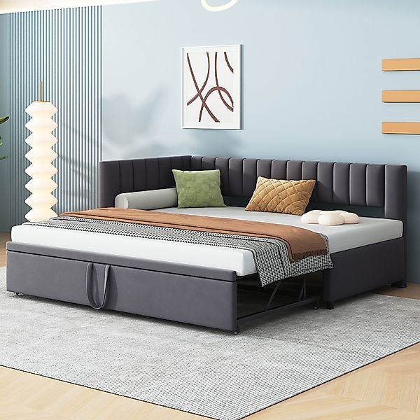 Odikalo Schlafsofa Schlafcouch 90x200 180x200 Auszug, günstig online kaufen