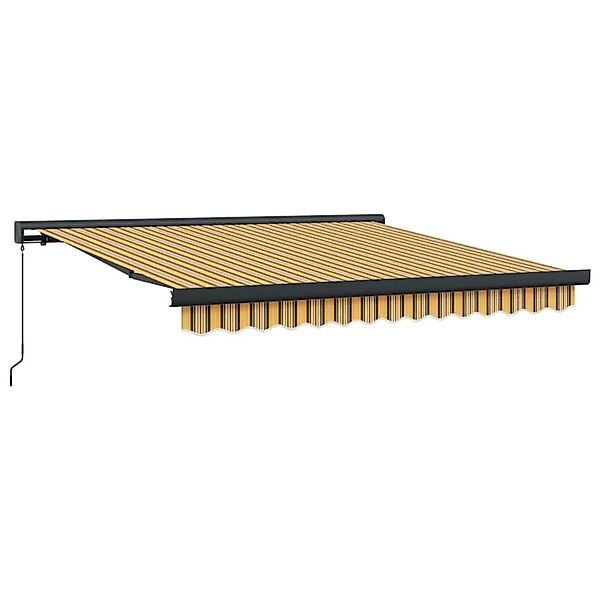 vidaXL Einziehbare Markise Mehrfarbig 300 x 250 cm Stoff und Metall 3330029 günstig online kaufen