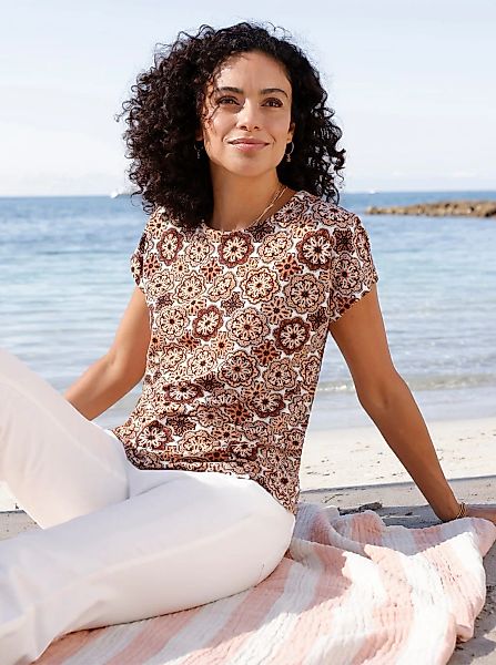 Inspirationen Kurzarmshirt "Druck-Shirt", 1 tlg. günstig online kaufen