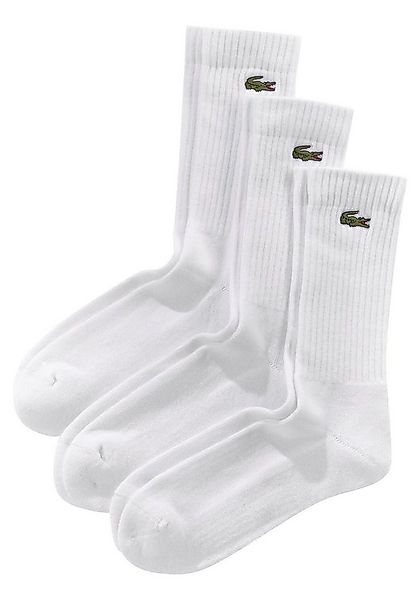 Lacoste Tennissocken (3-Paar) hochwertiger Baumwollmix, hoher Komfort und L günstig online kaufen