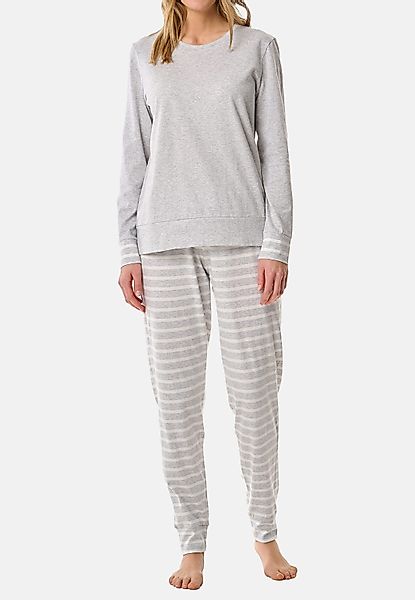 Schiesser Pyjama Casual Essentials (Set, 2 günstig online kaufen