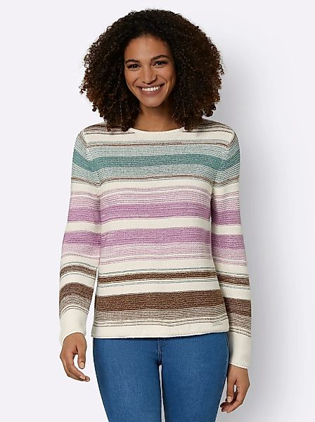 Casual Looks Rundhalspullover "Pullover" günstig online kaufen