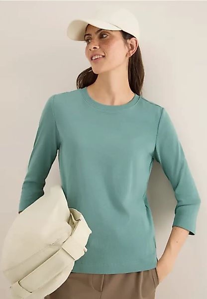 Shirt mit Rippstruktur günstig online kaufen