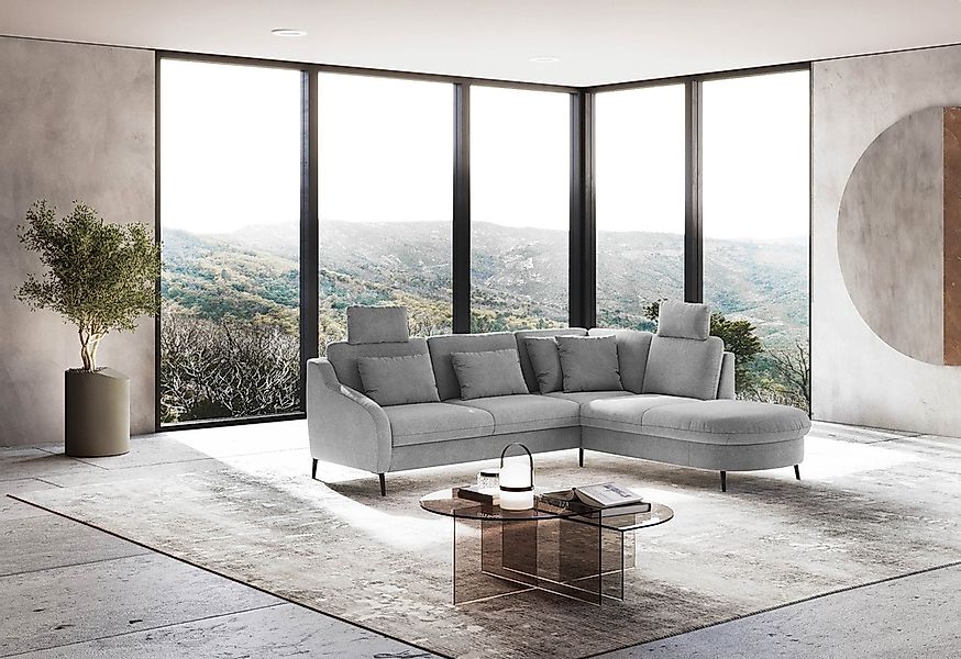 sit&more Ecksofa »Soul L-Form«, wahlweise mit Bettfunktion und Bettkasten o günstig online kaufen
