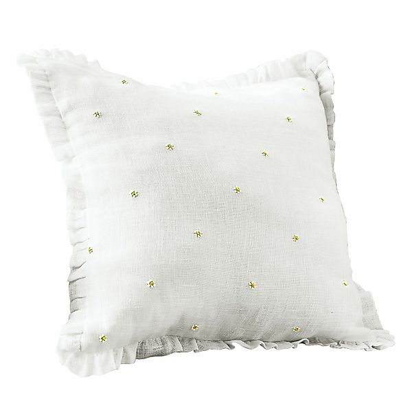 Mirabeau Kissenhülle Kissenhülle Lentilly weiß, (1 günstig online kaufen