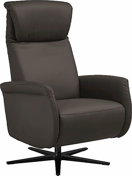 Home affaire Relaxsessel »Cartore Fuß schwarz, manuelle oder motorische Ver günstig online kaufen