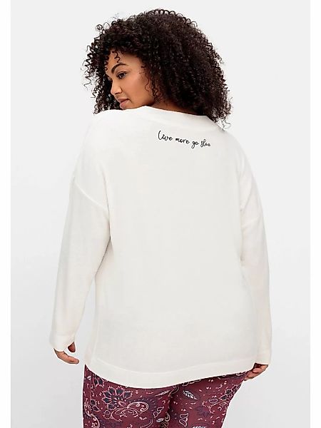 sheego by Joe Browns Sweatshirt "Große Größen", aus softem Feinstrick, mit günstig online kaufen