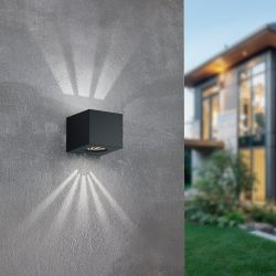 Reality Leuchten LED Außen-Wandleuchte Cordoba, LED günstig online kaufen