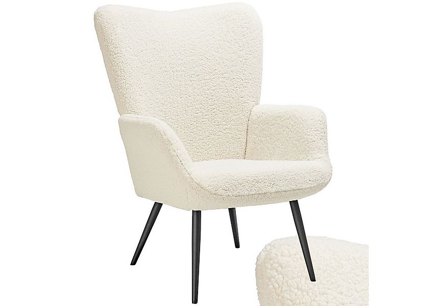 tectake Relaxsessel Polstersessel, bodenschonend, Belastbarkeit 150 kg, 72 günstig online kaufen