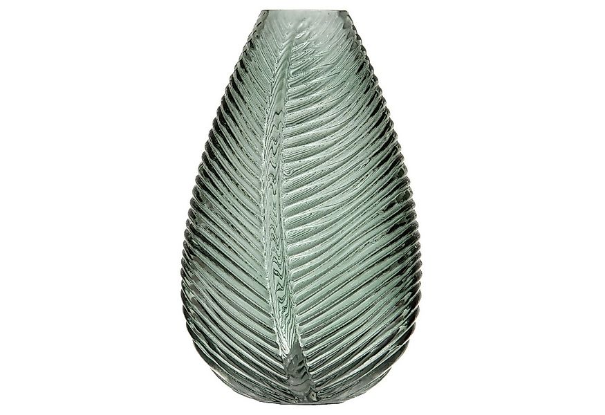 Ladelle Dekovase, mit Blattdesign,Dekoration, Modern, Glas, 21x19,5x22,5cm günstig online kaufen