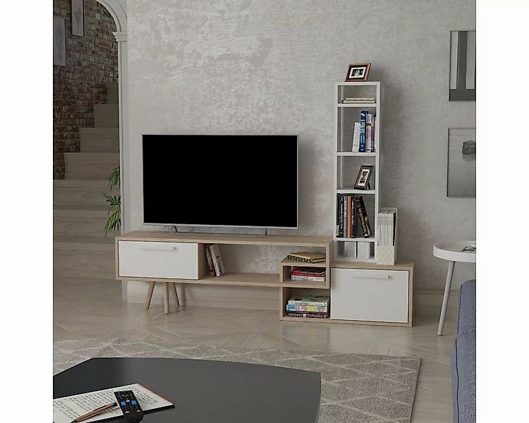 Skye Decor TV-Schrank Schränke, 135x124,6x29,8 cm, 100% Melaminbeschichtete günstig online kaufen