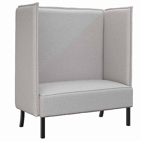 vidaXL Sofa Hoher Rücken Sofa Wolken-Grau günstig online kaufen