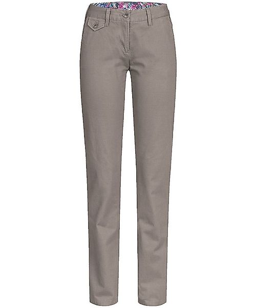 GREIFF Chinohose Greiff Corporate CASUAL Damen Chino-Hose Regular-Fit Kitt günstig online kaufen