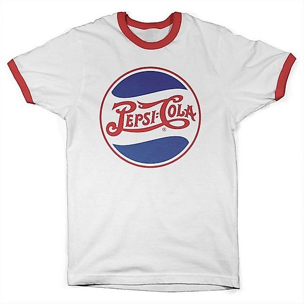 Pepsi Co T-Shirt Retro Logo Ringer günstig online kaufen