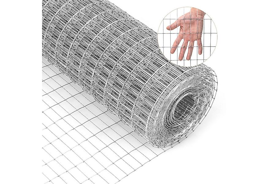 COSTWAY Schweißgitter, (1-St), Drahtgitter, Drahtzaun, Volierendraht, feinm günstig online kaufen