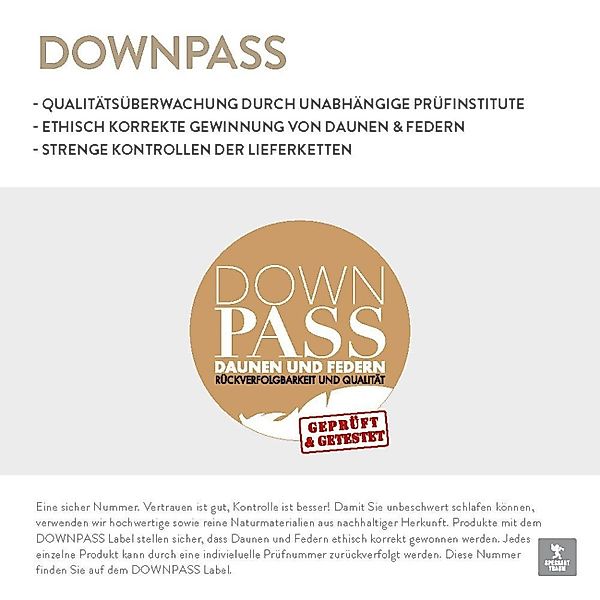 SPESSARTTRAUM Daunenkissen Daunenkissen Kuschelkissen Sofakissen Füllkissen günstig online kaufen