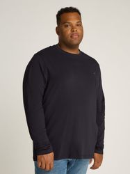 Tommy Hilfiger Longsleeve mit Elasthan Farbe marine Größe: 3XL günstig online kaufen