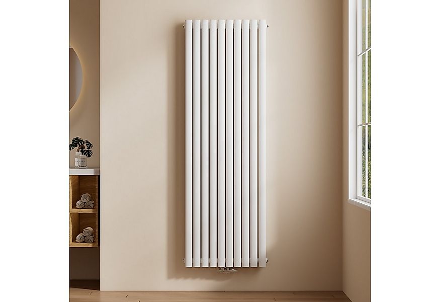 EMKE Heizkörper Design-Heizkörper Vertikal Heizung Ovales Rohr Hochleistung günstig online kaufen