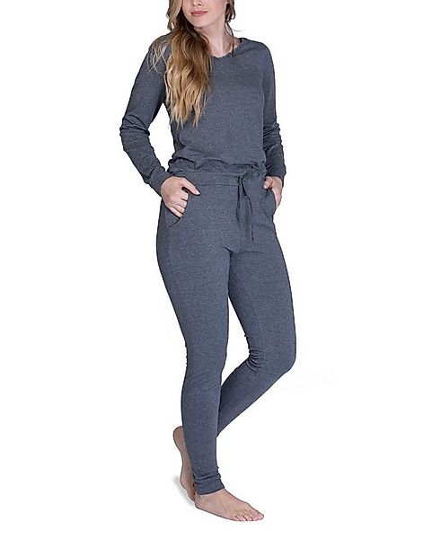 maluuna Overall Damen Jumpsuit mit Bündchen an Arm- und Beinabschluss und K günstig online kaufen