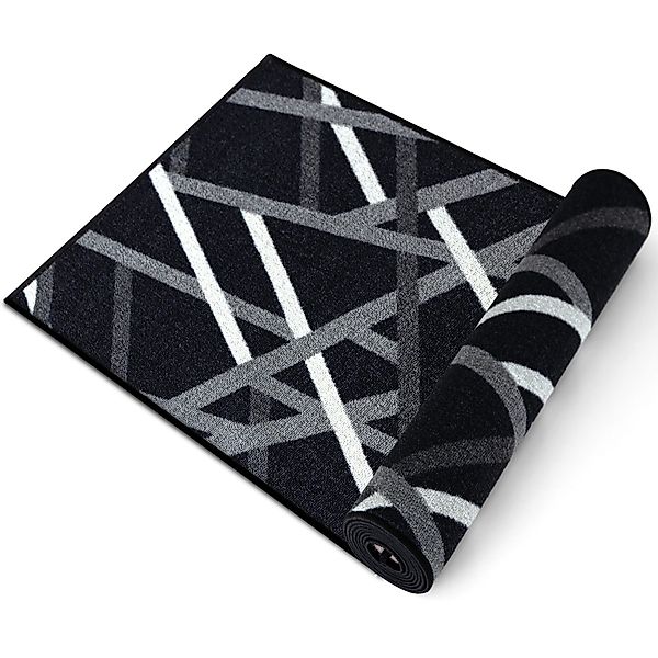 Kubus Teppich Läufer Emden in Anthrazit, günstig online kaufen