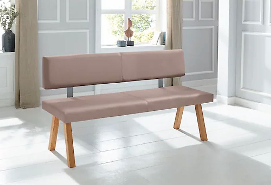 OTTO home Bank "Mobilar Rio" mit Rückenlehne und aus Massivholz günstig online kaufen