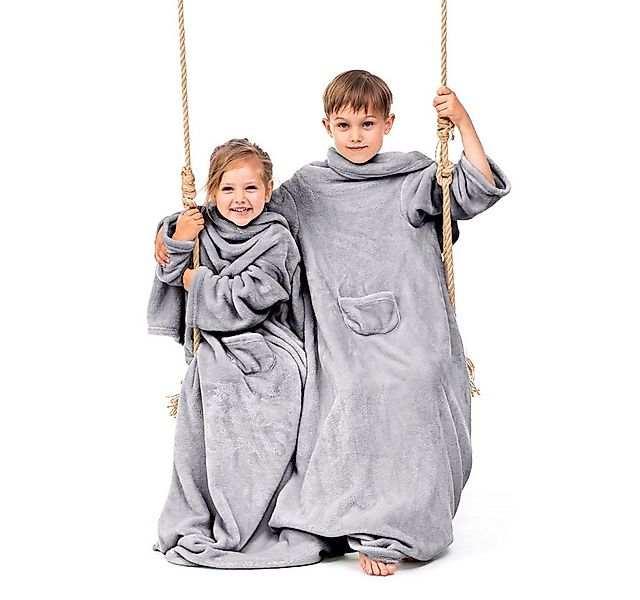 Kinderdecke Ärmeldecke Lazykids für Kinder - Kuscheldecke mit Ärmeln, DecoK günstig online kaufen
