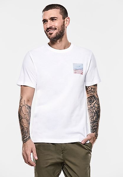 STREET ONE MEN T-Shirt aus reiner günstig online kaufen