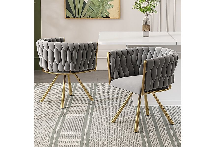 Flieks Esszimmerstuhl (360° drehbar, Set, 4 St), 4er Set Polsterstühle Dreh günstig online kaufen