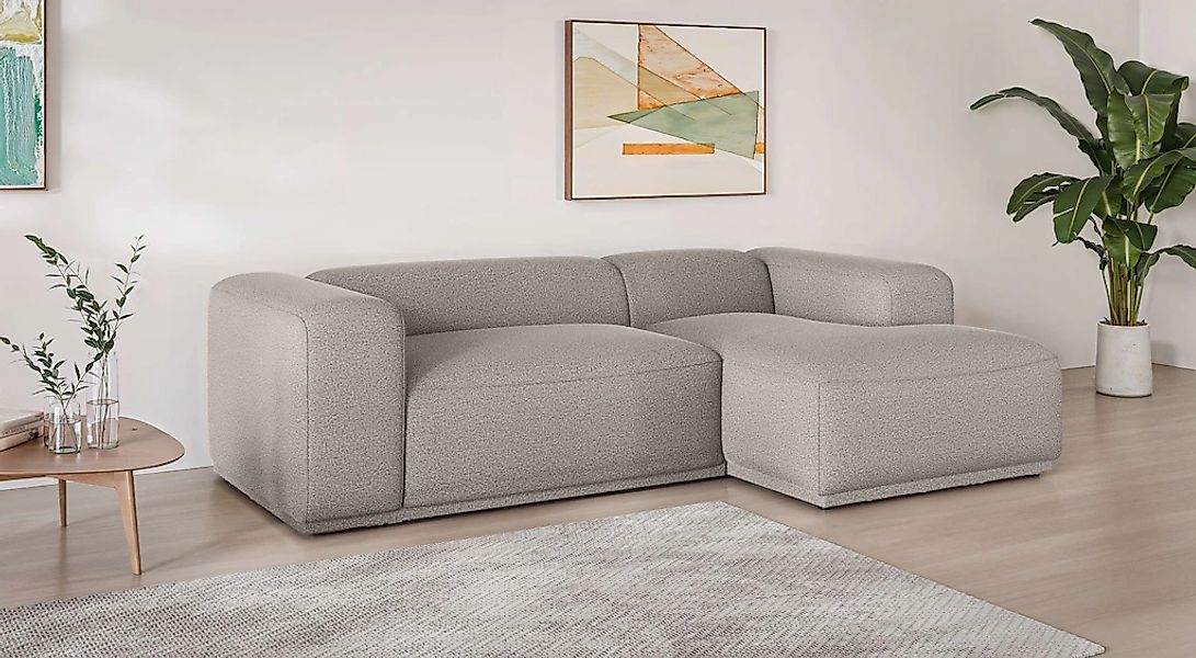 s.Oliver Ecksofa "EMMERIK Designersofa, L-Form mit Wellenfederung, B/T/H: 2 günstig online kaufen