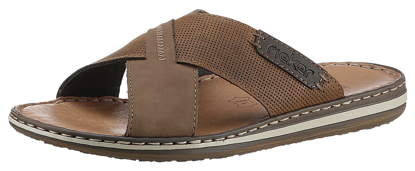 Rieker Pantolette, Sommerschuh, Schlappen, Poolslide, 150 günstig online kaufen