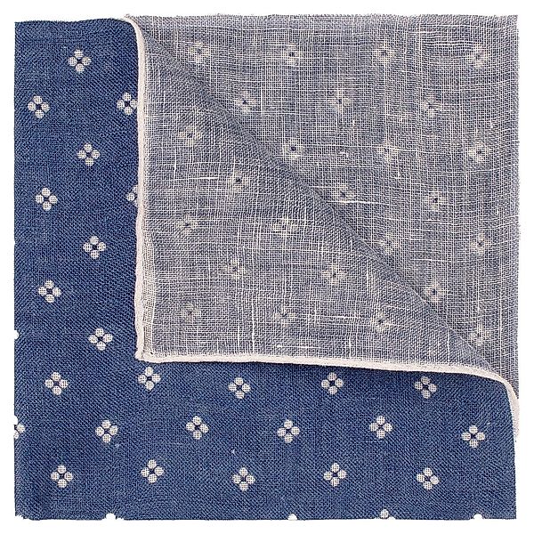 FaÇonnable Fe2035 Taschentuch One Size Blue / White günstig online kaufen