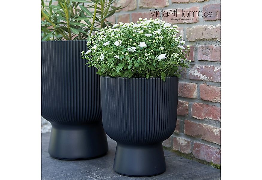 VidaAtHome.de Blumentopf Design-Pflanzgefäße-Set ALVY (2er Set) (Spar-Set, günstig online kaufen