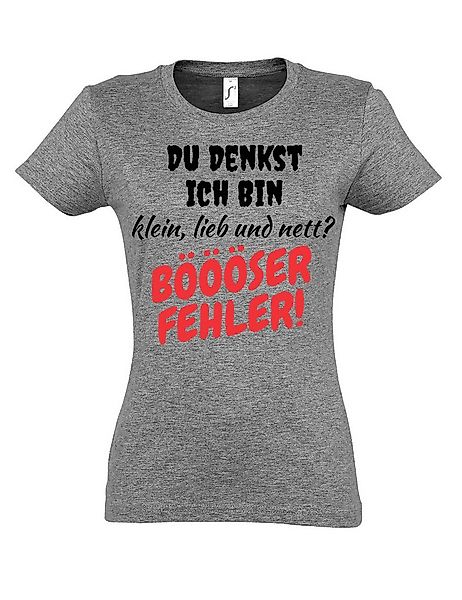 Youth Designz Print-Shirt "Böser Fehler" Damen T-Shirt mit lustigem Spruch günstig online kaufen