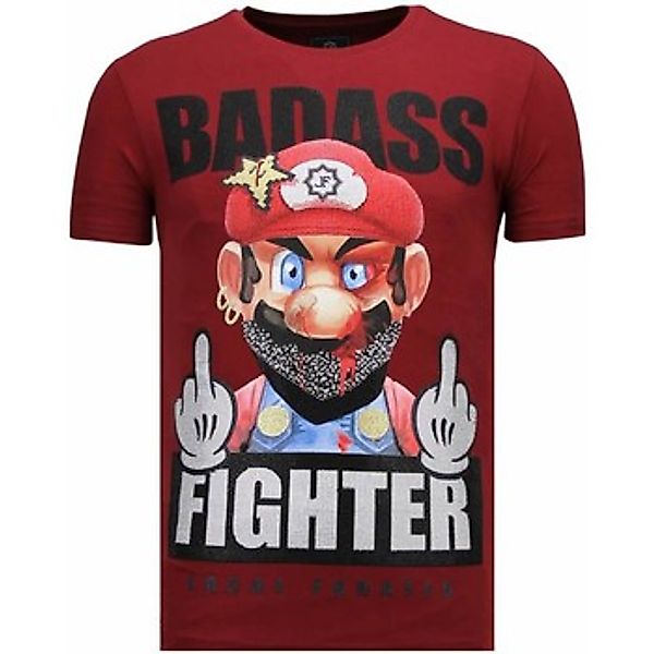 Local Fanatic  T-Shirt Fight Club Mario Strass günstig online kaufen