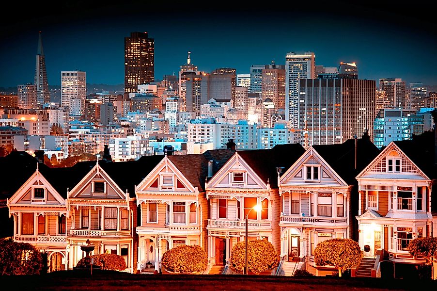 Papermoon Fototapete »Urban Landscape in San Francisco« günstig online kaufen