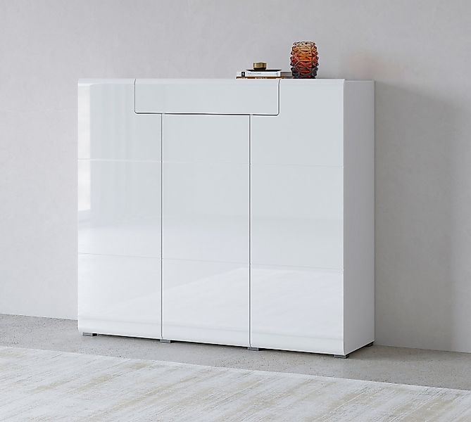 OTTO home Highboard Toledo,Breite 147,5 cm,trendige Hochkommode mit 3 Türen günstig online kaufen