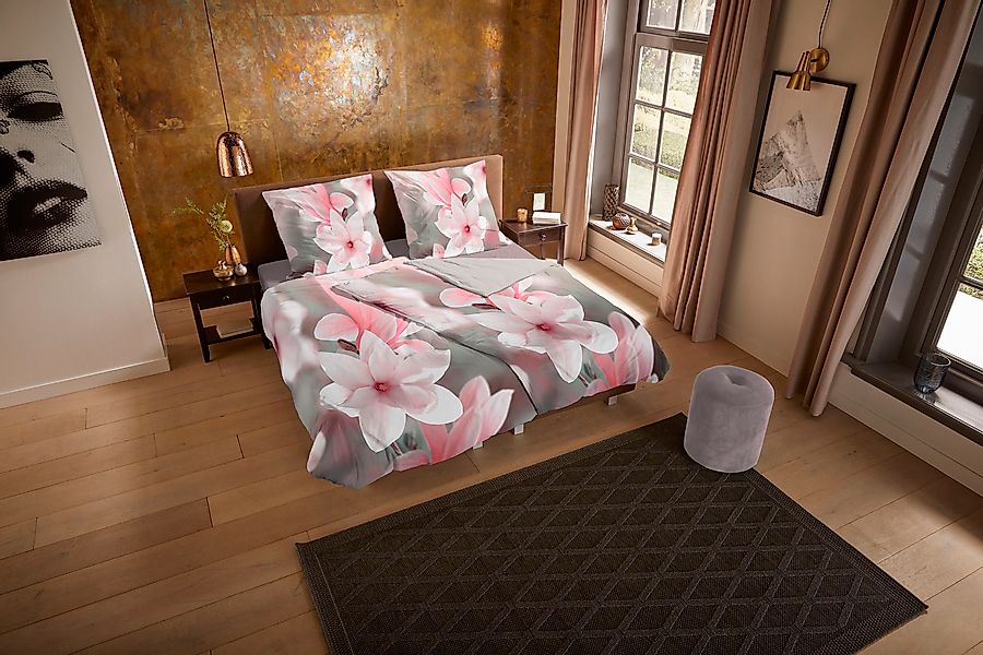 PURE luxury collection Wendebettwäsche »Magnalia«, 135x200, Pflegeleicht, R günstig online kaufen