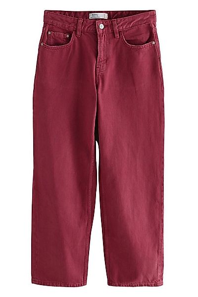 Next Weite Jeans Weite Baggy-Jeans aus 100 % Baumwolle (1-tlg) günstig online kaufen