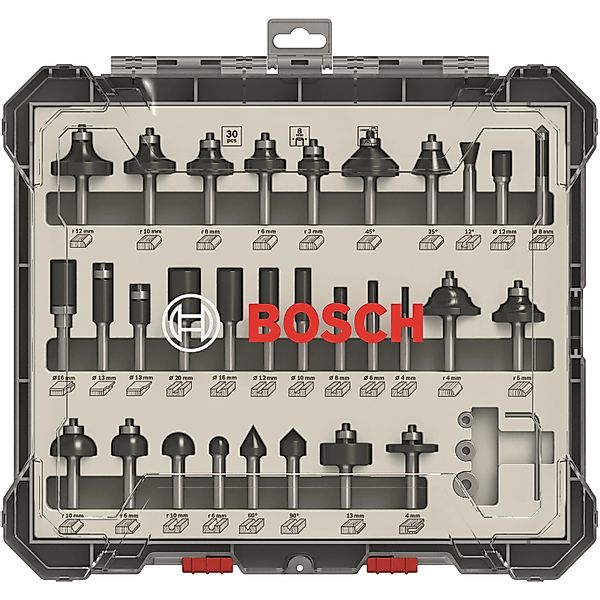 Bosch Professional Fräser-Set Mixed Fräser Set günstig online kaufen