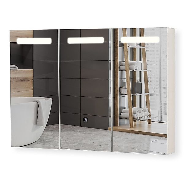 Aquamarin Spiegelschrank Aquamarin® Spiegelschrank mit LED günstig online kaufen