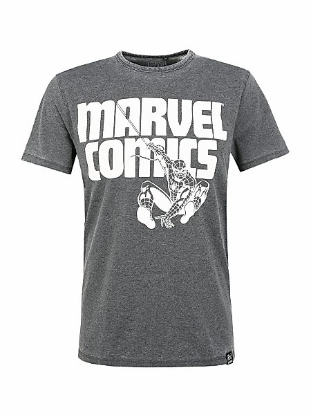 Recovered T-Shirt "Marvel Comics Spidey Charcoal", im zeitlosen Design günstig online kaufen