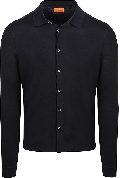 Suitable Cardigan Shirt Merino Navy - Größe XXL günstig online kaufen