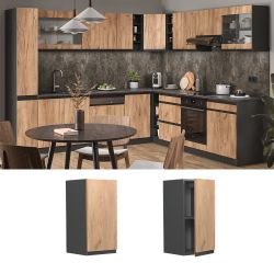 Vicco Hängeschrank R-Line, Goldkraft Eiche/Anthrazit, 30 günstig online kaufen