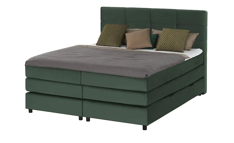 Boxspringbett  Wind ¦ grün ¦ Maße (cm): B: 180 H: 152 Betten > Boxspringbet günstig online kaufen