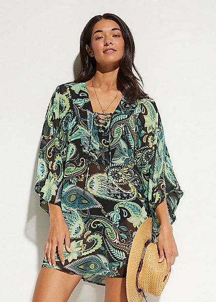 bonprix Tunikakleid Strandtunika aus leichtem Chiffon günstig online kaufen