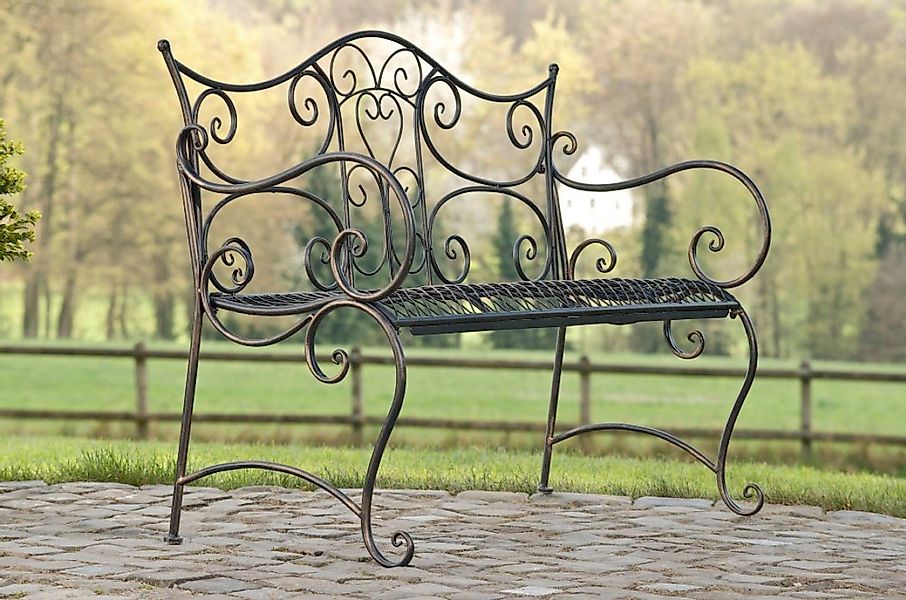 TPFGarden Gartenbank Targo, hochwertige lackierte Metallbank günstig online kaufen